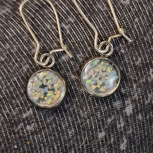 Elegant Silver Dangle Earrings